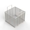 Anysizebasket Rectangular Wire Mesh Basket: 12Lx12Wx9H, 304 SS, 1/4 Rod Frame, Stacking Handles, Mesh: 30 x .012 TMT-120120090-A30S - alternate 1